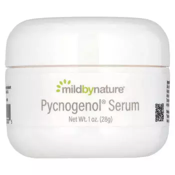 Mild By Nature, сыворотка Пикногенол (Кремовый цвет), Успокаивающее и омолаживающее средство, 1 унция (28 г)