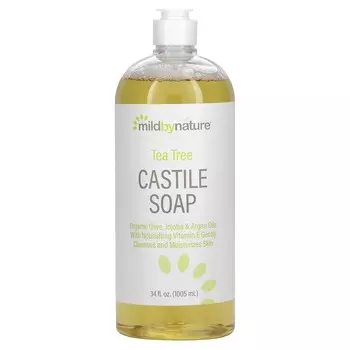 Mild By Nature, Tea Tree Castile Soap, 34 fl oz (1,005 ml)