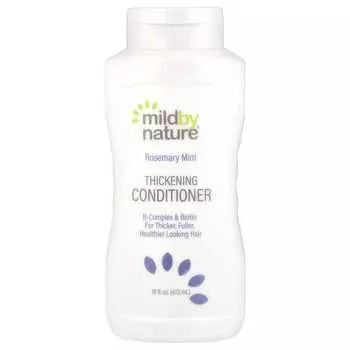 Mild By Nature, Thickening Conditioner, with B-Complex and Biotin, Rosemary Mint, 16 fl oz (473 ml)