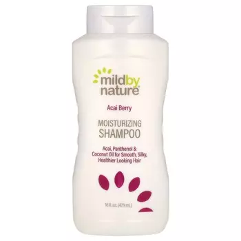 Mild By Nature, Увлажняющий шампунь с ягодами асаи, 16 жидких унций (473 мл)