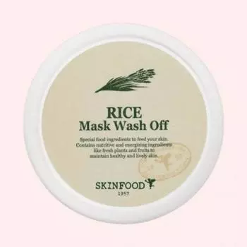 [Mild Tone Care] Skinfood Rice Mask Смываемая маска 120 г, 1 шт.