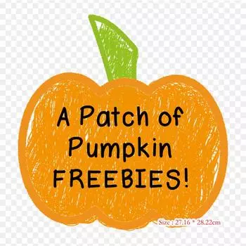 Милейшая тыква в заплатке Бесплатная Svg тыква Термопереносная печать виниловые заплатки наклейка для одежды Аппликации своими руками Моющиеся заплатки
