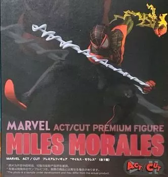 Miles Morales Premium Figure Figure Official ACT/CUT Spider-Man