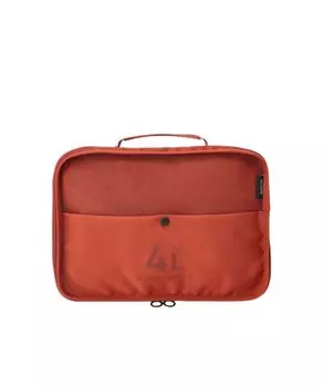 MILESTO Compression Packing Organizer Double Pocket 4L x 2 Travel Storage Terracotta UTILITY MLS905-TC
