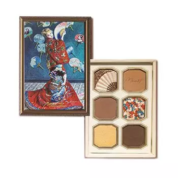 Milfy Painting Eye Shadow La Eye Make Palette Cosmetics Present Gift (07 Японский)