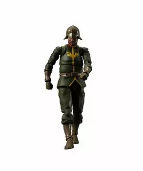 Military Mobile Suit Gundam Principality of Zeon Army General Soldier 02 100mm Painted Movable Figure G.M.G. (Gundam Generation) Approx.