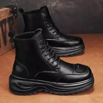 Military Shoes Men Security Boots Casual Sneakers Free Delivery Shoes Booties Man Dress Booty Man Men s Safety Shoe Brown Boot 39