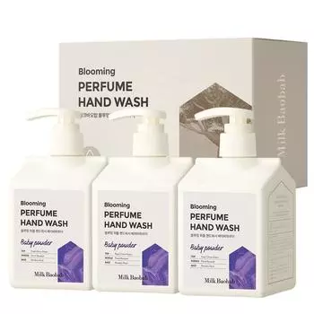 Milk Baobab Blooming Perfume Hand Wash Baby Powder, 250ml, 3 units