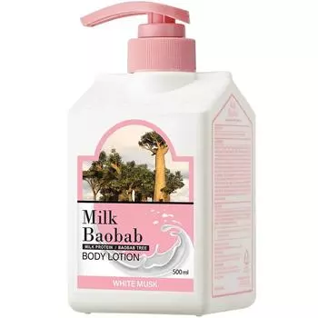 Milk Baobab Body Lotion White Musk Fragrance, 500ml, 1 unit