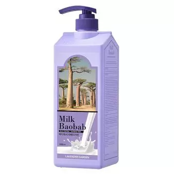 Milk Baobab Body Wash Lavender Garden Fragrance, 1L, 1 unit