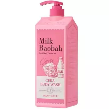 Milk Baobab Cera Body Wash Peony Musk, 1.2L, 1 unit