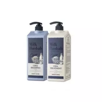 Milk Baobab Cera Shampoo 1200ml + Cera Treatment 1200ml, 1 piece