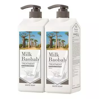 Milk Baobab Treatment White Soap Fragrance, 1L, 2 units