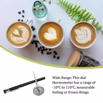 Milk Thermometer Tester Household Temperatures Testing Tools Precise Probe Food Tea Probe BBQ Temperature Meter Cooking Tool