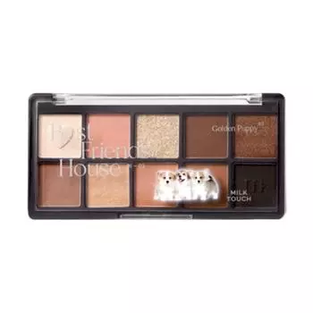 Milk Touch Be My Best Friends House Palette, 1 pc, No. 3 Golden Puppy