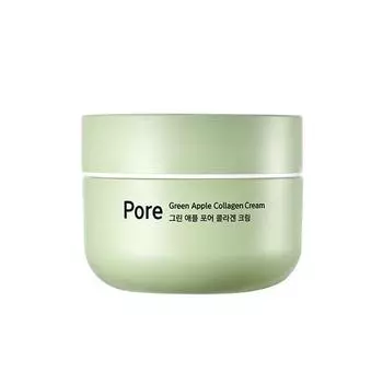MILK TOUCH Green Apple Pore Collagen Cream 50ml - крем с коллагеном для пор