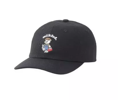 [Milkfed] БЕЙСБОЛКА МИШКА MILKMAN Женская ЧЕРНАЯ