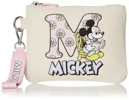 Milkfed White MICKEY/POUCH Женский кошелек, белый