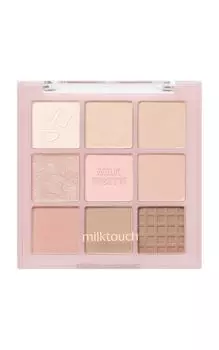 milktouch Milk Touch Tone on Палитра теней Today cereal Корейская косметика Idol Makeup Hyerim Sensei Cosmetics Тени для век (01 чаша)