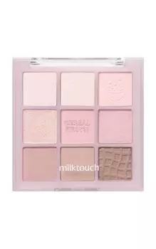 milktouch Молочный оттенок на палитре теней Еще одна розовая корейская косметика Idol Makeup Hyerim Sensei Cosmetics Тени для век (02 ложка)