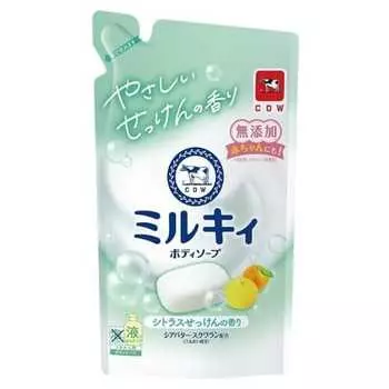 Milky Body Soap Citrus Soap Refill 360ML