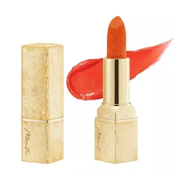 MilleFee Fairy Rouge Orange Red 3g Lip Lipstick Lame MilleFee Gem Lip Gloss Moisturizing Ruddy Sheer (03 Happiness)