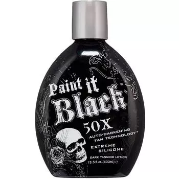 Millennium Tanning Paint It Black 50X 400 мл лосьон для загара, 1 шт.
