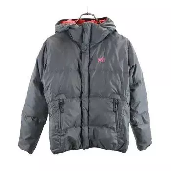 MILLET reversible Down jacket S Gray x red Women Used