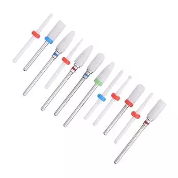 Milling Cutter Drill Bit Ceramic Milling Cutter Drill Bit Electric Grinding Machine Milling Cutter Files Ceramic Drill Bit