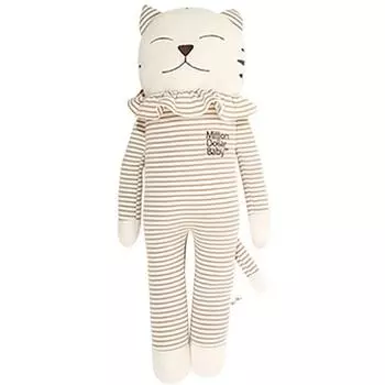 Кукла-младенец Million Dollar Baby Organic Cool Cool Cat, Смешанные цвета, Кот, Корейские товары для младенцев