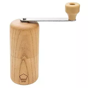 MILLU CERAMIC WOOD COFFEE MILL [KEYAKI]