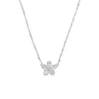 Милое цветочное ожерелье для женщин в новом стиле: Простой, модный, изысканный, маленький и свежий темперамент