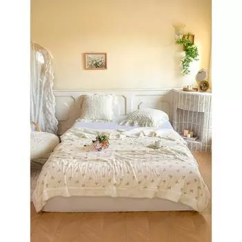 Милое одеяло с принтом плюшевого мишки, осень-зима, ультрамягкое теплое одеяло для дома, дивана, кемпинга, путешествия, плед 150x200cm (59x79in)