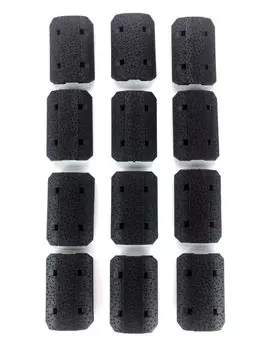 MILQUEST Type TYPE2 Эксклюзивный набор рельсовых панелей из смолы (Крышка MAGPUL M-LOK) [Нескользящий 12] (черный)