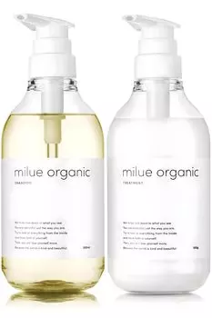 Milue Organic Shampoo Beauty Salon Эксклюзивный набор для ухода за волосами с аминокислотами 500 мл [по одному шампуню] (набор)