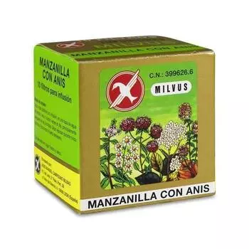 Milvus Ромашка с анисом 10 фильтров