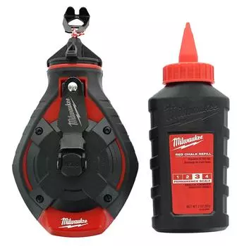MILWAUKEE 100 Line Chalk ft. (красный) красный