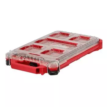 Milwaukee 5 Compartment Packout Compact Low Profile Tool Organizer 48-22-8436