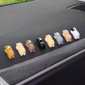 Милые аксессуары для спящего кота, автомобильные аксессуары, спящий кот 8), 1 комплект, корейский автомобильный аксессуар