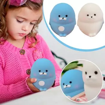 Милые Быстрые Декомпрессионные Веселые Детские Игрушки Кукла-Вентилятор Кукла Студент Декомпрессия One Size синий