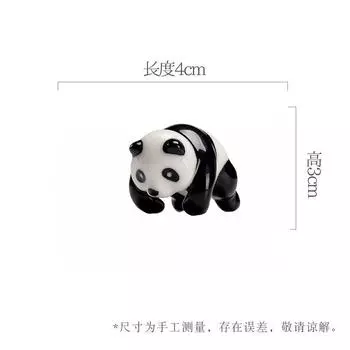 Милые чайные питомцы Панды Подвесной чайный питомец Ретро Фигурка Чайная статуэтка Китайский Кунг-фу Чайная посуда Украшения Чайный сервиз Аксессуары Подарки