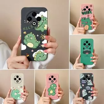 Милые чехлы с динозаврами для Tecno Pop 9 Camon 30S Sprak 20 30 30C Pro Spark GO 1 2025 4G 5G с мультяшным узором, силиконовая защита камеры для чехлов Tecno Tecno Spark 30 4G