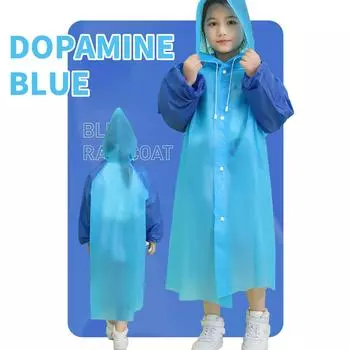 Милые детские комбинезоны, дождевик, водонепроницаемый полиэстеровый плащ, детский дождевик и дождевые штаны, костюм для детей 110*53CM розы красного