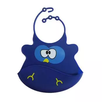 Милые детские нагрудники для младенцев, мягкие силиконовые нагрудники, водонепроницаемые нагрудники, на которых капает слюна