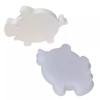 Милые формованные фигурки, формы для создания мыла ручной работы, подарочные декоративные статуэтки, милые формы для украшений в форме свиньи