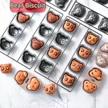Милые формы для печенья в виде медведя. Изготовление детских тортов. Закуски для семейного чаепития. Любимые закуски детей. Формы для выпечки. cartoon figure