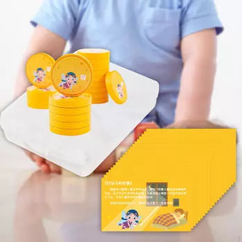 Милые игрушки Зубная фея развивающая игрушка деревянные маленькие золотые монеты просвещение дошкольное