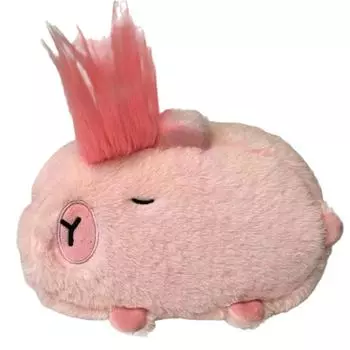 Милые капибары прочный плюшевый пенал мягкий многоцелевой органайзер для школьных и дорожных принадлежностей кофейный