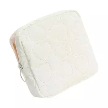 Милые конфетные цветные мешочки для хранения, украшение для организации мелких предметов, из прочных водостойких полиуретановых материалов белый