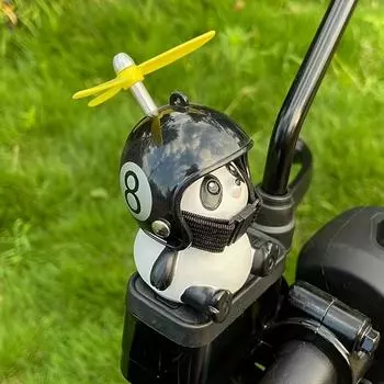 Милые красные панды мотоциклетные украшения креативные автомобильные украшения аксессуары для мотоциклетного шлема для друзей подарки на день рождения Panda